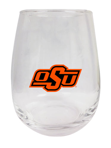 Oklahoma State Cowboys Stemless Wine Glass - 15 oz. | Officially Licensed NCAA Merchandise