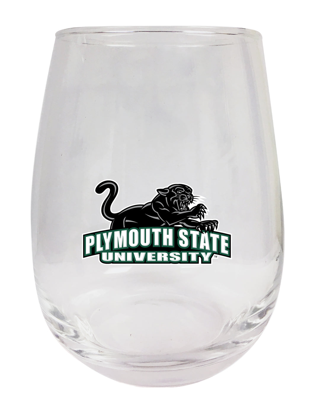 Plymouth State University Stemless Wine Glass - 15 oz. | Officially Licensed NCAA Merchandise