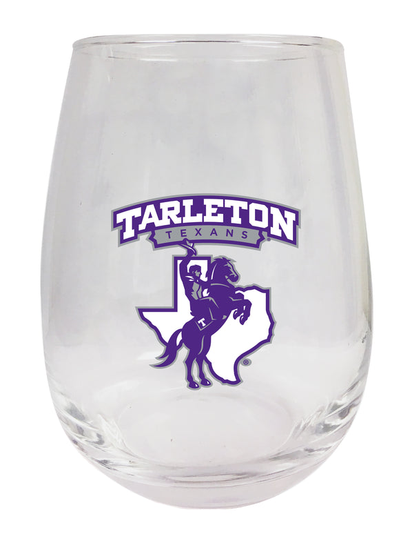 Tarleton State University Stemless Wine Glass - 15 oz. | Officially Licensed NCAA Merchandise