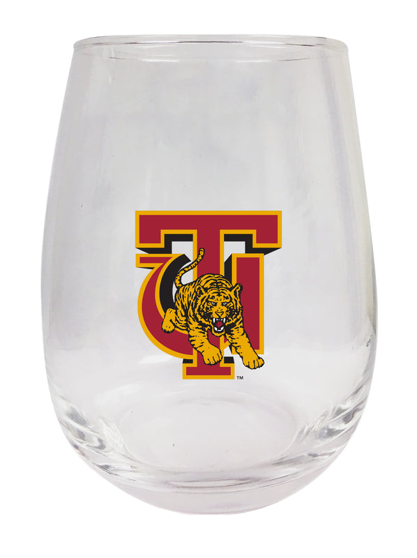 Tuskegee University Stemless Wine Glass - 15 oz. | Officially Licensed NCAA Merchandise