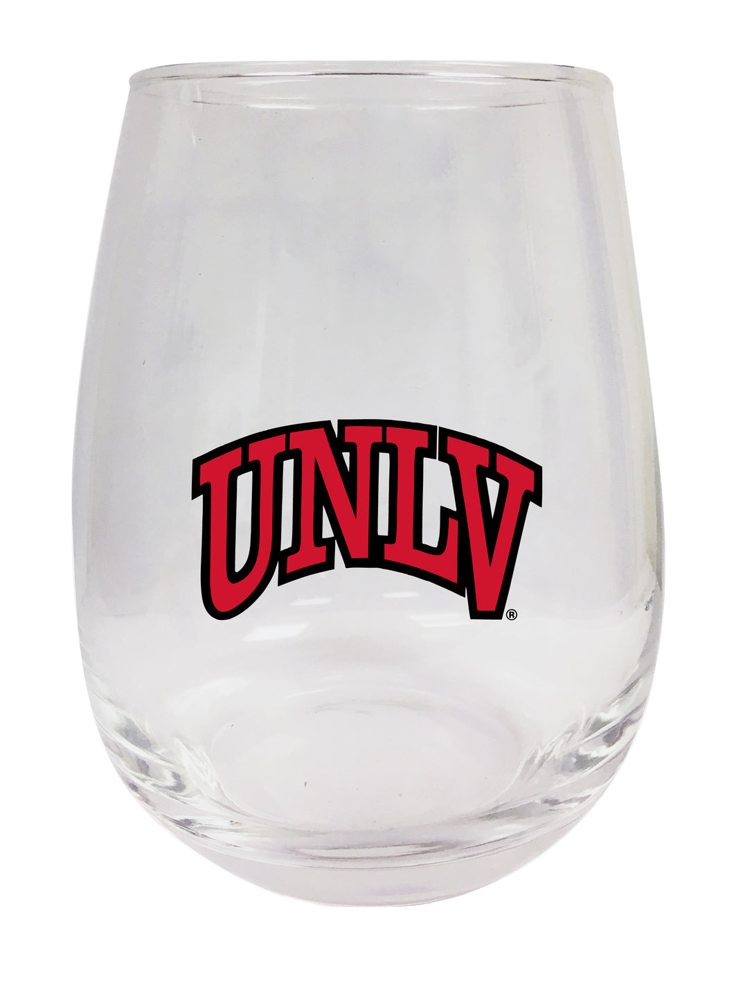 UNLV Rebels Stemless Wine Glass - 15 oz. | Officially Licensed NCAA Merchandise