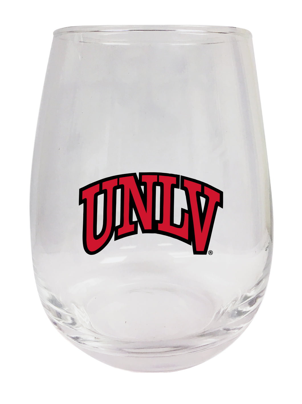 UNLV Rebels Stemless Wine Glass - 9 oz. | Officially Licensed NCAA Merchandise
