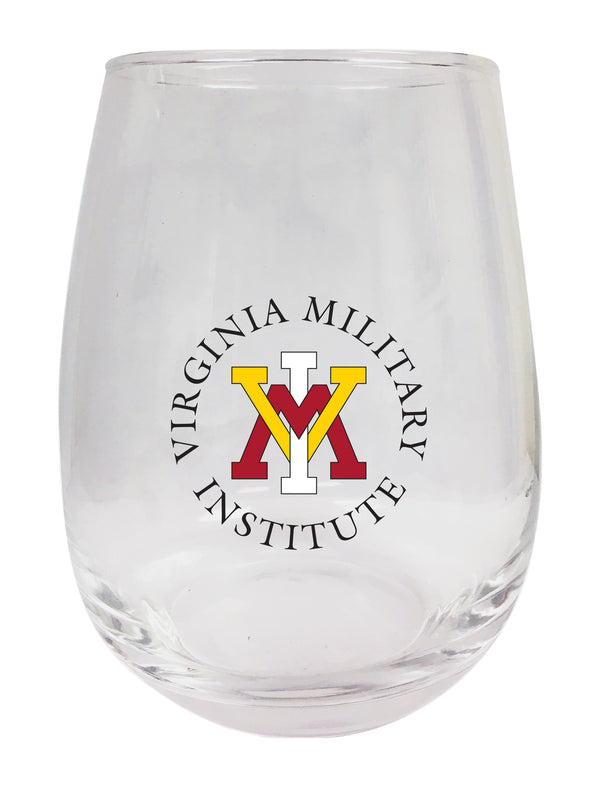 VMI Keydets Stemless Wine Glass - 15 oz. | Officially Licensed NCAA Merchandise
