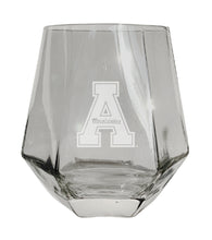 Load image into Gallery viewer, Appalachian State Tigers Etched Diamond Cut 10 oz Stemless Wine Glass - NCAA Licensed
