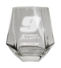 Load image into Gallery viewer, #9 Chase Elliott Officially Licensed 10 oz Engraved Diamond Wine Glass
