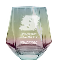 Load image into Gallery viewer, #9 Chase Elliott Officially Licensed 10 oz Engraved Diamond Wine Glass
