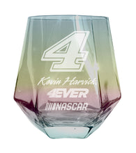 Load image into Gallery viewer, #4 Kevin Harvick Officially Licensed 10 oz Engraved Diamond Wine Glass
