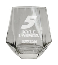 Load image into Gallery viewer, #5 Kyle Larson Officially Licensed 10 oz Engraved Diamond Wine Glass
