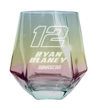 Load image into Gallery viewer, #12 Ryan Blaney Officially Licensed 10 oz Engraved Diamond Wine Glass
