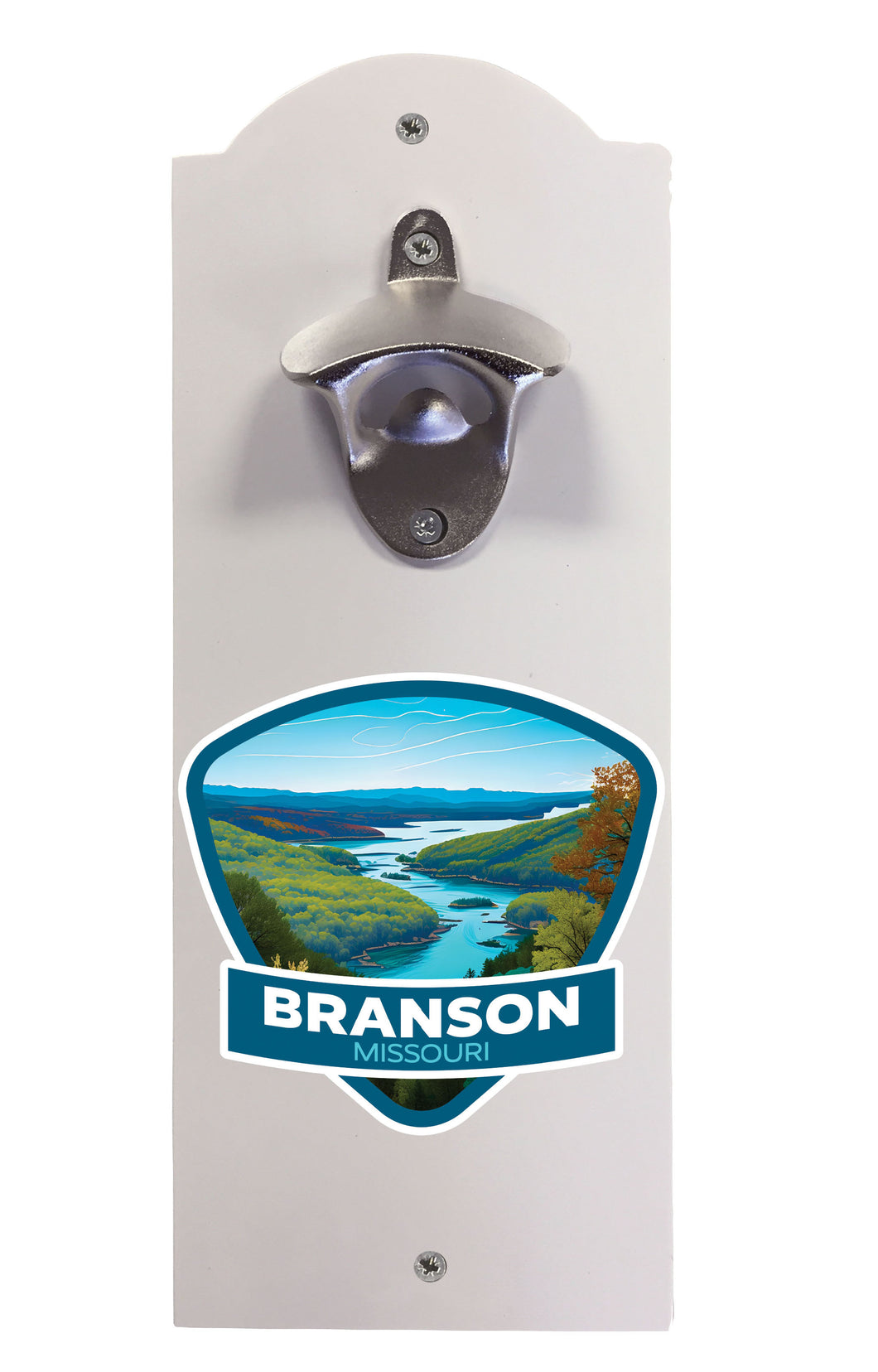 Branson Missouri Design A Souvenir  Wall mounted bottle opener