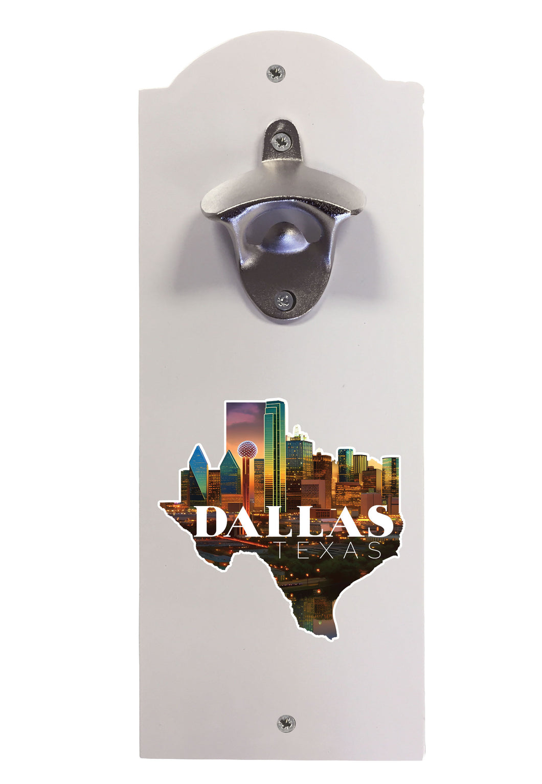 Dallas Texas Design C Souvenir  Wall mounted bottle opener