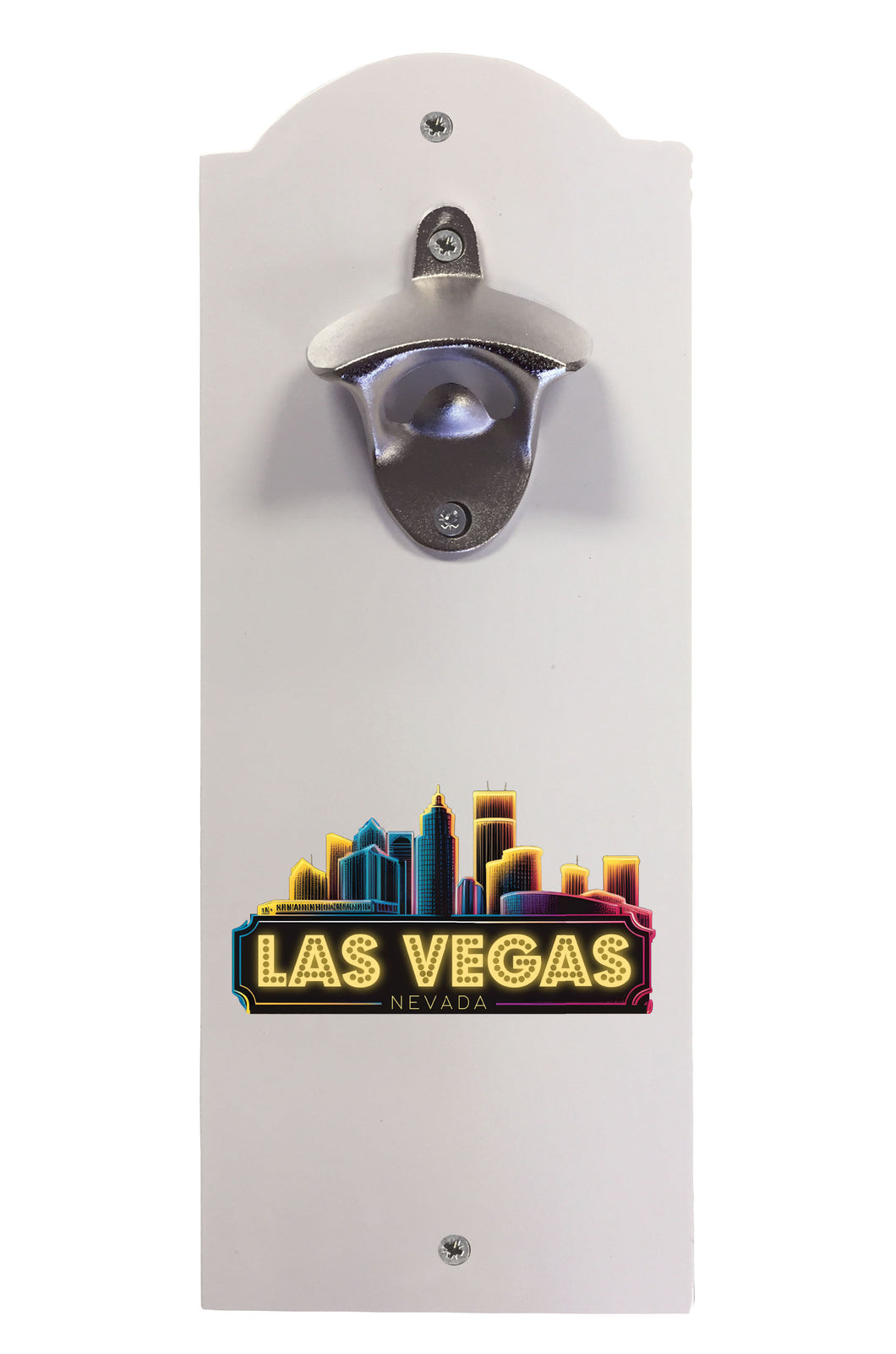 Las Vegas Nevada Design C Souvenir  Wall mounted bottle opener