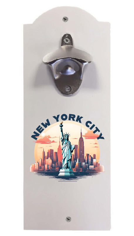 New York City A Souvenir  Wall mounted bottle opener
