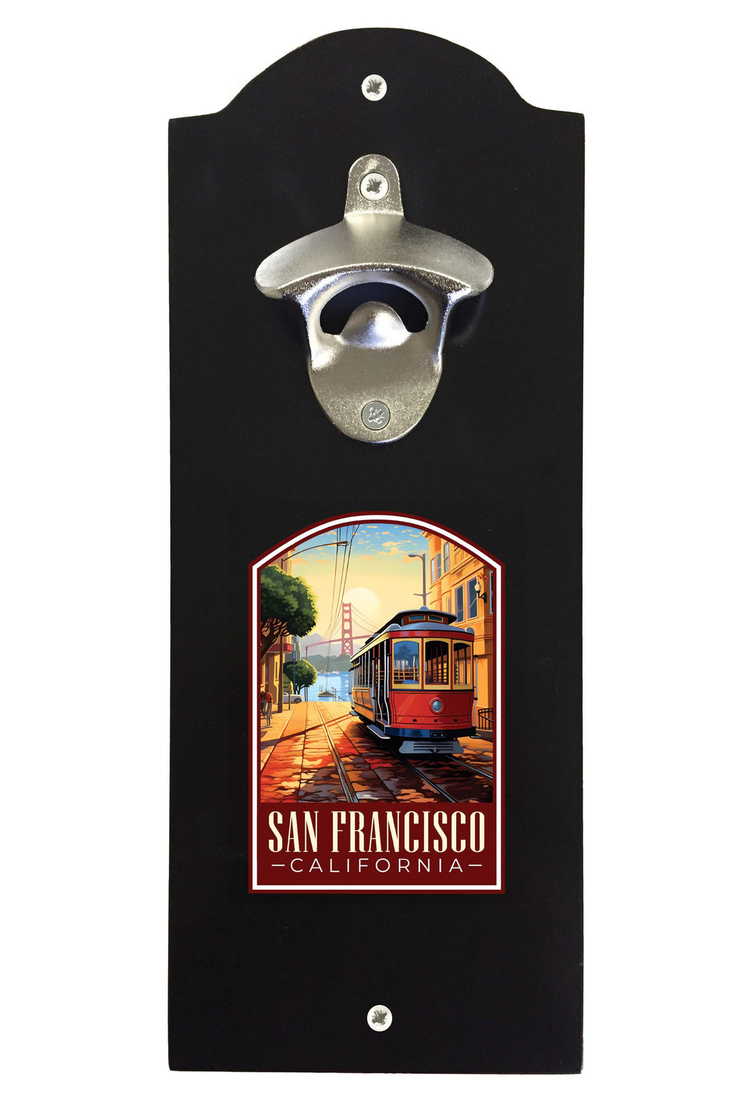 San Francisco California C Souvenir  Wall mounted bottle opener
