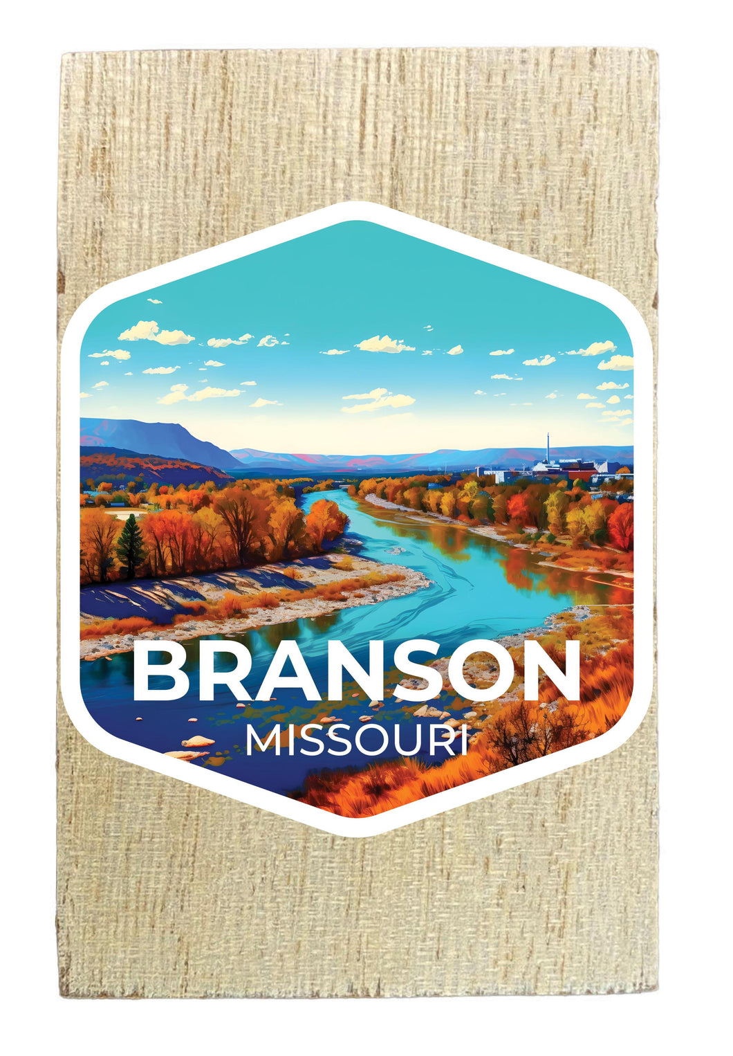 Branson Missouri Design B Souvenir Wooden 2