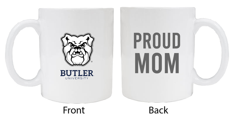 Butler Bulldogs Proud Mom Ceramic Coffee Mug - White