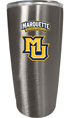 Marquette Golden Eagles NCAA Insulated Tumbler - 16oz Stainless Steel Travel Mug 