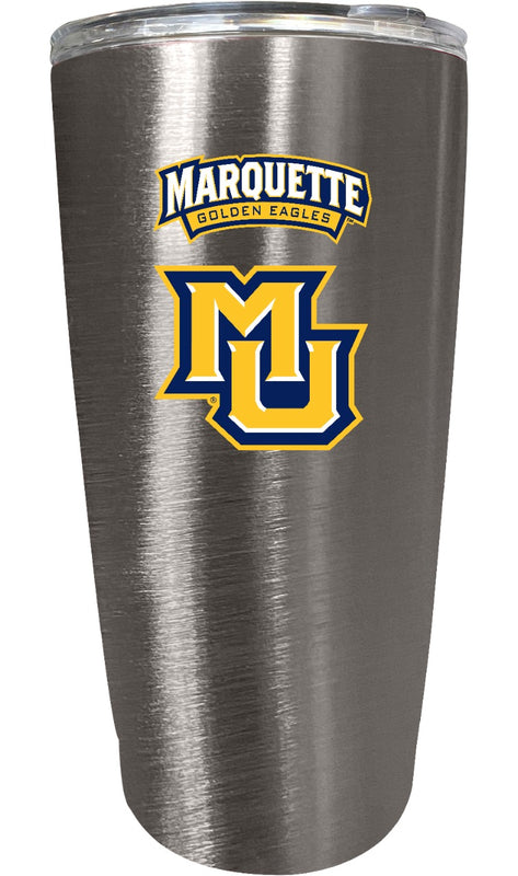 Marquette Golden Eagles NCAA Insulated Tumbler - 16oz Stainless Steel Travel Mug 