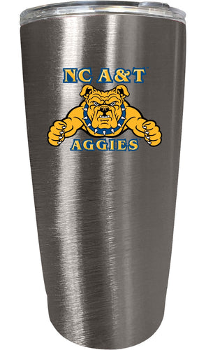 North Carolina A&T State Aggies NCAA Insulated Tumbler - 16oz Stainless Steel Travel Mug 