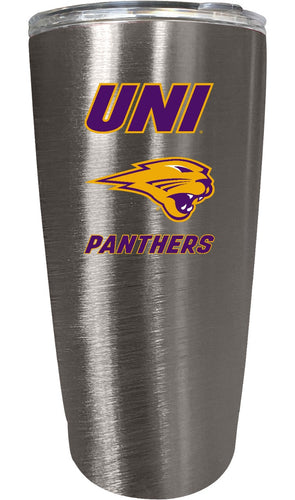 Northern Iowa Panthers NCAA Insulated Tumbler - 16oz Stainless Steel Travel Mug 