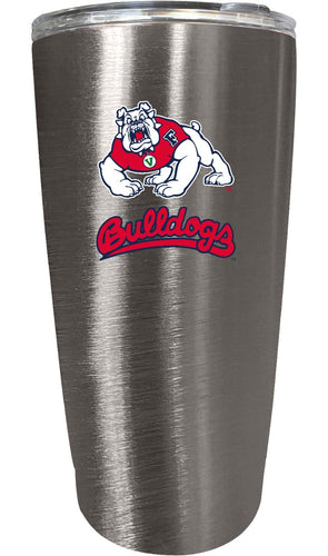 Fresno State Bulldogs NCAA Insulated Tumbler - 16oz Stainless Steel Travel Mug 