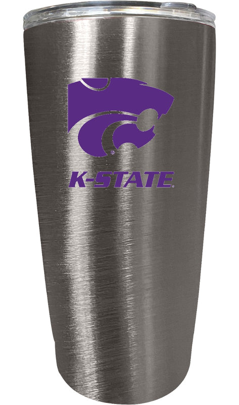 Kansas State Wildcats NCAA Insulated Tumbler - 16oz Stainless Steel Travel Mug 