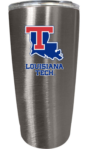 Louisiana Tech Bulldogs NCAA Insulated Tumbler - 16oz Stainless Steel Travel Mug 