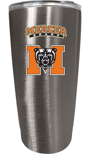 Mercer University NCAA Insulated Tumbler - 16oz Stainless Steel Travel Mug 