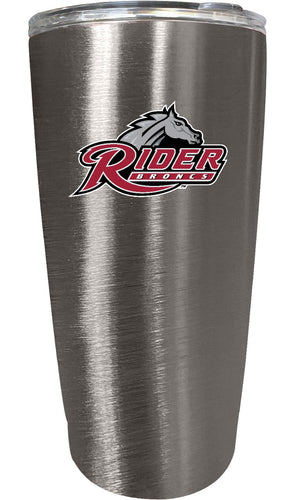 Rider University Broncs NCAA Insulated Tumbler - 16oz Stainless Steel Travel Mug 