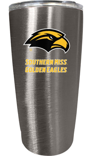 Southern Mississippi Golden Eagles NCAA Insulated Tumbler - 16oz Stainless Steel Travel Mug 