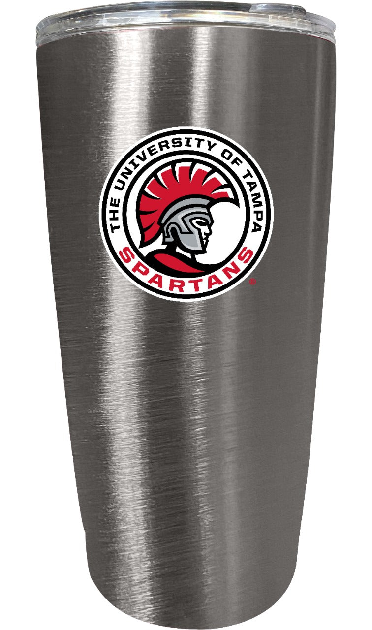University of Tampa Spartans NCAA Insulated Tumbler - 16oz Stainless Steel Travel Mug 