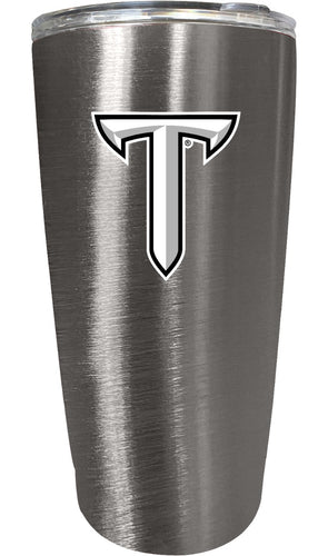 Troy University NCAA Insulated Tumbler - 16oz Stainless Steel Travel Mug 