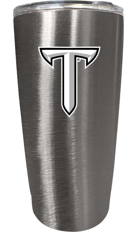Troy University NCAA Insulated Tumbler - 16oz Stainless Steel Travel Mug 