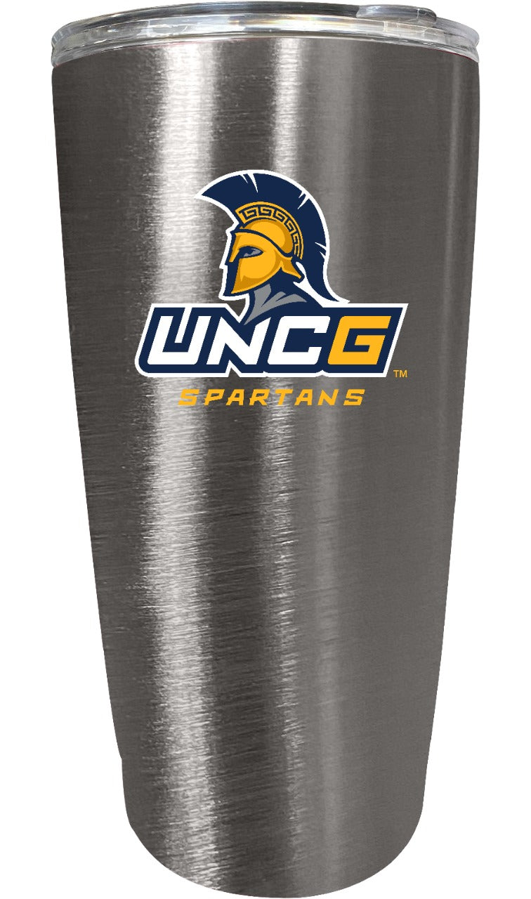 North Carolina Greensboro Spartans NCAA Insulated Tumbler - 16oz Stainless Steel Travel Mug 