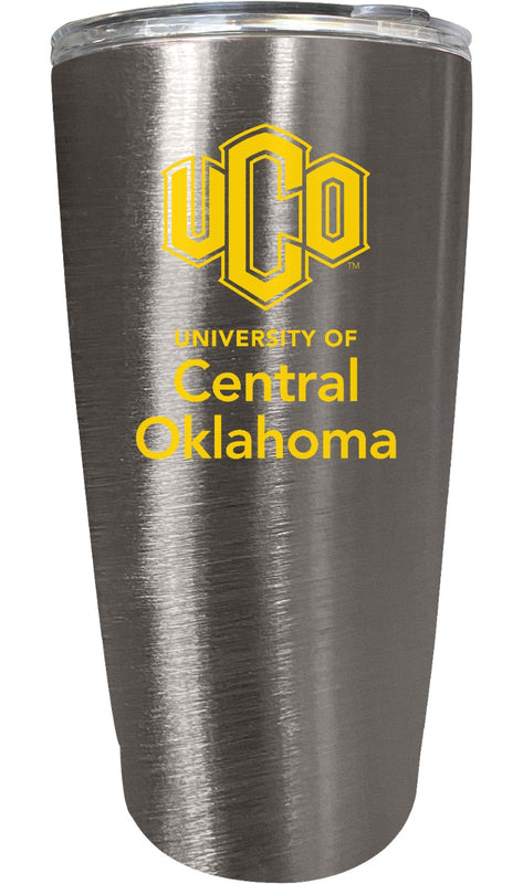 University of Central Oklahoma Bronchos NCAA Insulated Tumbler - 16oz Stainless Steel Travel Mug 