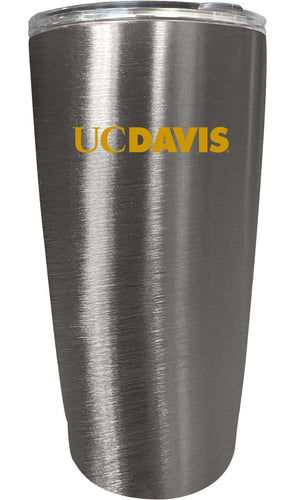 UC Davis Aggies NCAA Insulated Tumbler - 16oz Stainless Steel Travel Mug 