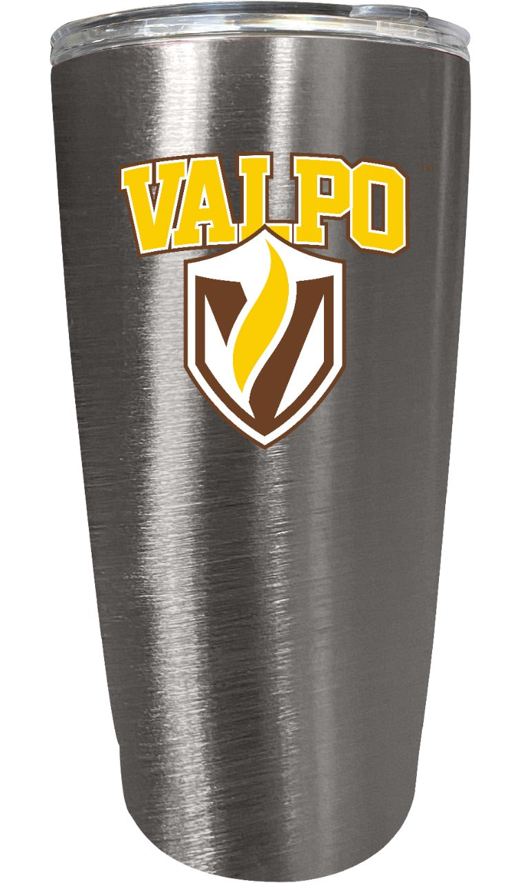 Valparaiso University 16 oz Insulated Stainless Steel Tumbler colorless