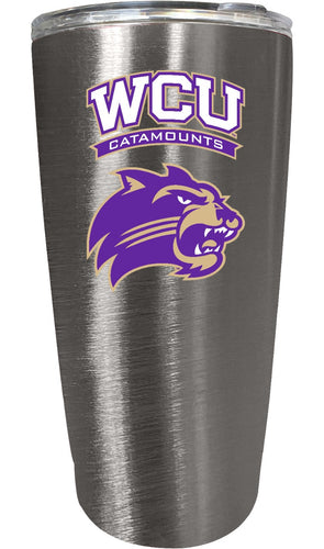 Western Carolina University NCAA Insulated Tumbler - 16oz Stainless Steel Travel Mug 