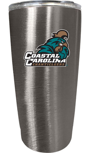 Coastal Carolina University NCAA Insulated Tumbler - 16oz Stainless Steel Travel Mug 