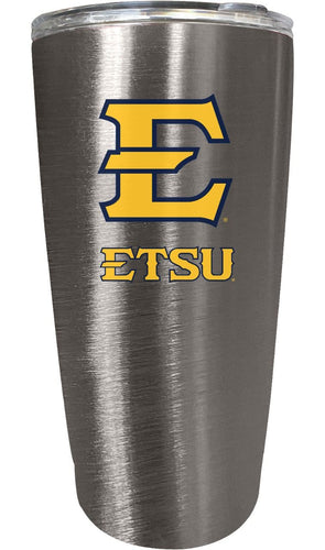 East Tennessee State University NCAA Insulated Tumbler - 16oz Stainless Steel Travel Mug 