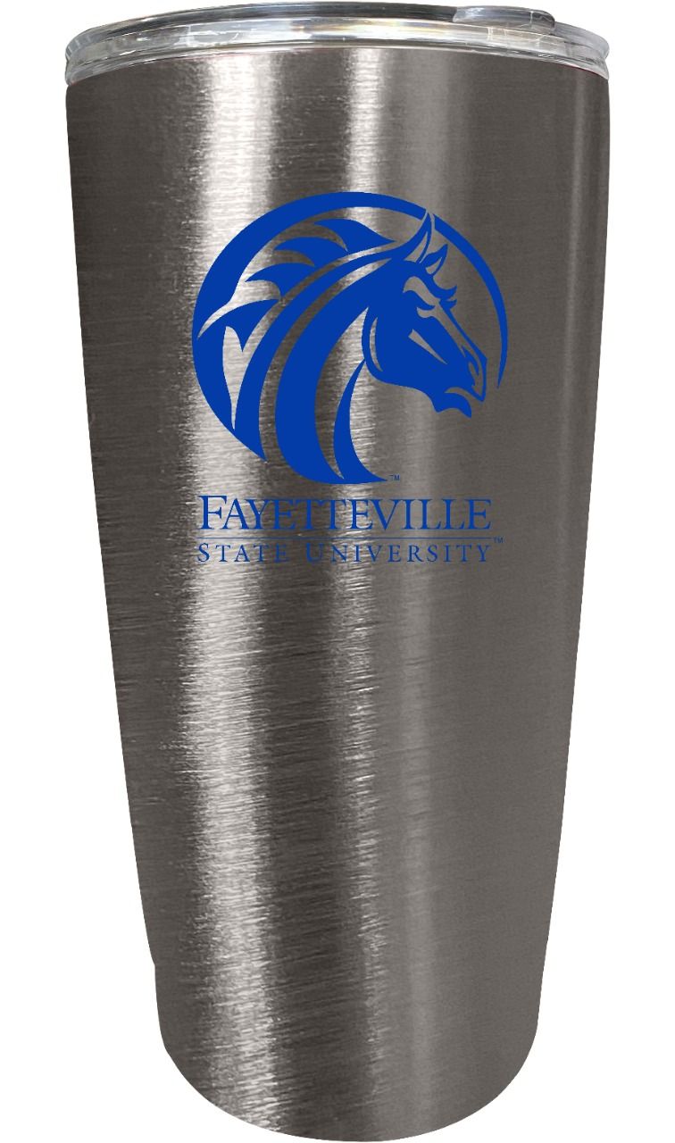 Fayetteville State University NCAA Insulated Tumbler - 16oz Stainless Steel Travel Mug 