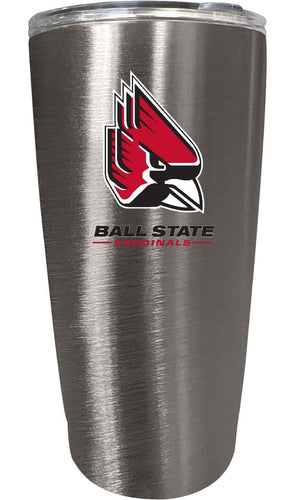Ball State University NCAA Insulated Tumbler - 16oz Stainless Steel Travel Mug 