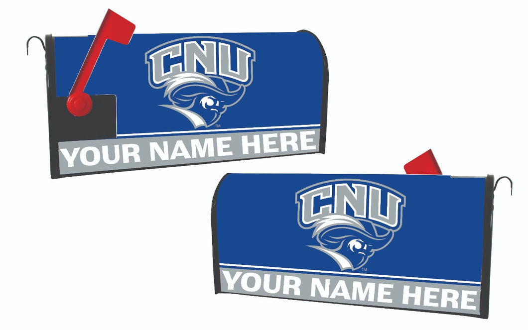 Christopher Newport Captains NCAA Officially Licensed Mailbox Cover Customizable With Your Name