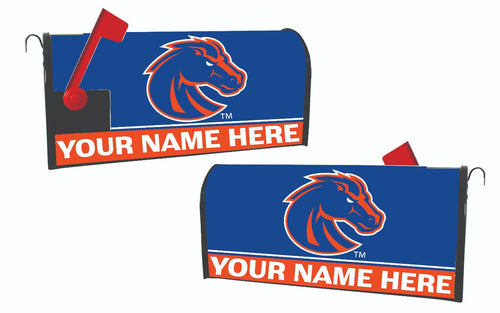 Boise State Broncos NCAA Officially Licensed Mailbox Cover Customizable With Your Name