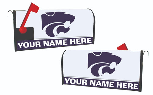 Kansas State Wildcats NCAA Officially Licensed Mailbox Cover Customizable With Your Name