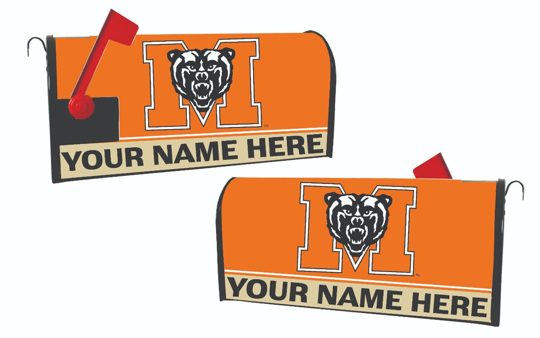Mercer University NCAA Officially Licensed Mailbox Cover Customizable With Your Name