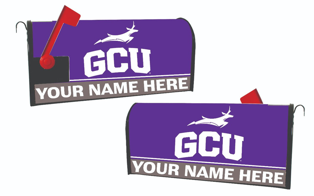 Grand Canyon University Lopes NCAA Officially Licensed Mailbox Cover Customizable With Your Name