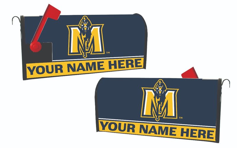 Murray State University NCAA Officially Licensed Mailbox Cover Customizable With Your Name