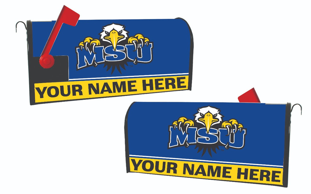 Morehead State University NCAA Officially Licensed Mailbox Cover Customizable With Your Name