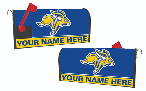 South Dakota State Jackrabbits NCAA Officially Licensed Mailbox Cover Customizable With Your Name